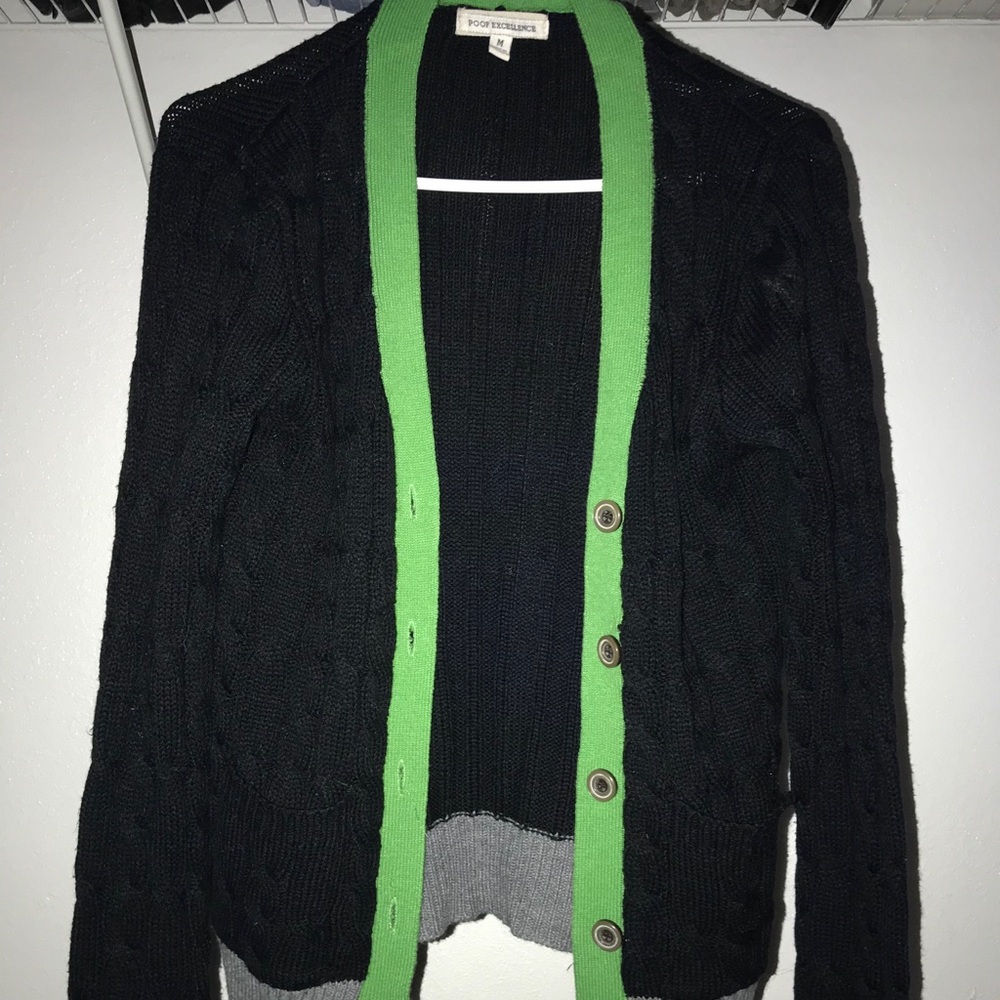 Poof Excellence Cardigan Open Sweater